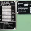Paul Müller Gefrees excenterpers type 45 SV FK - Afbeelding 4